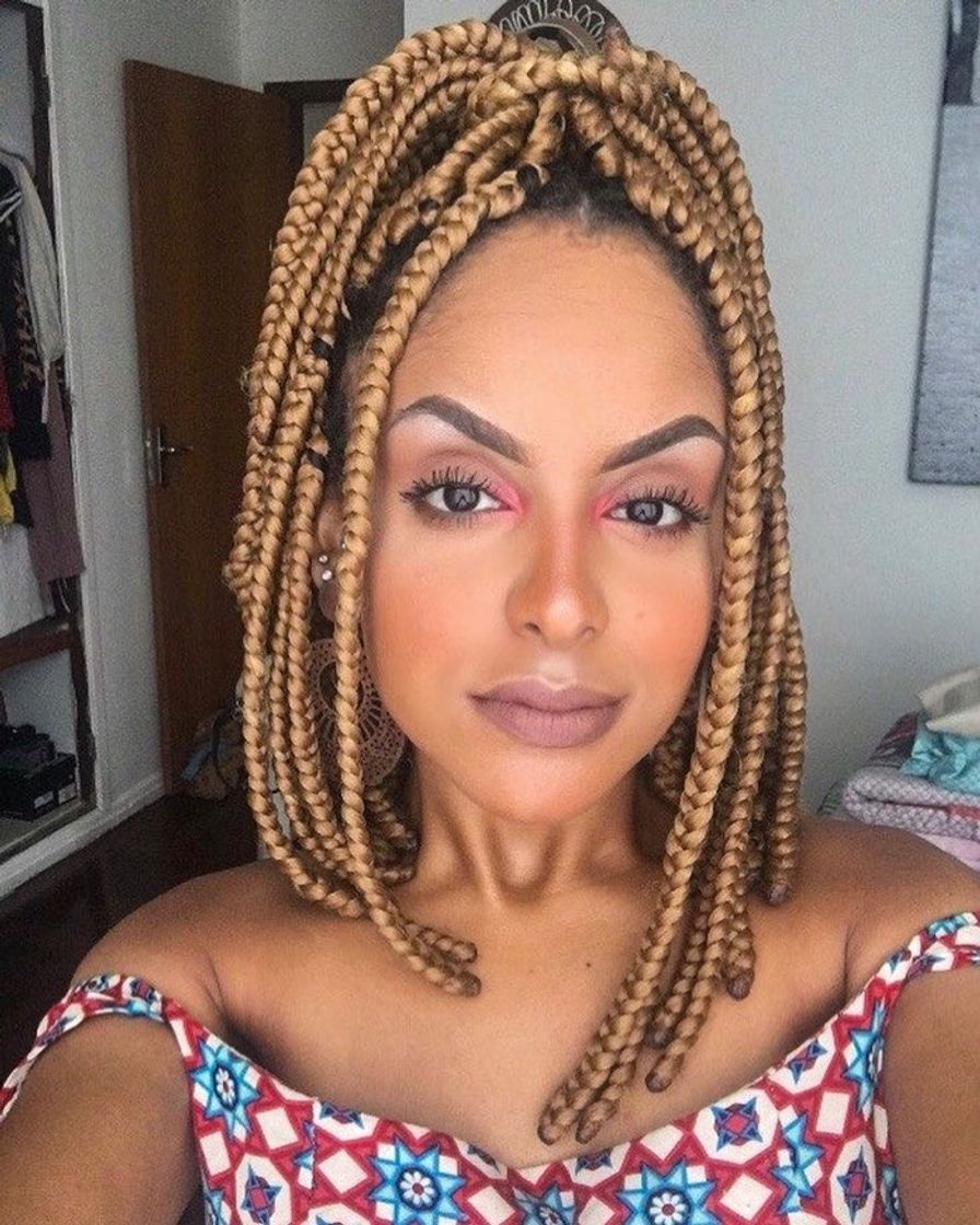 Moda Tranças box braids 