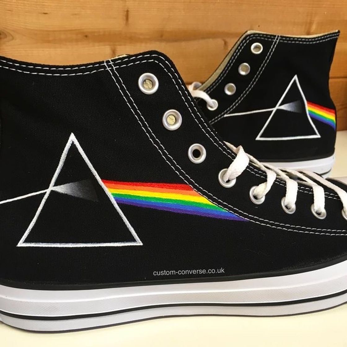 Moda All star pink floyd personalizado 