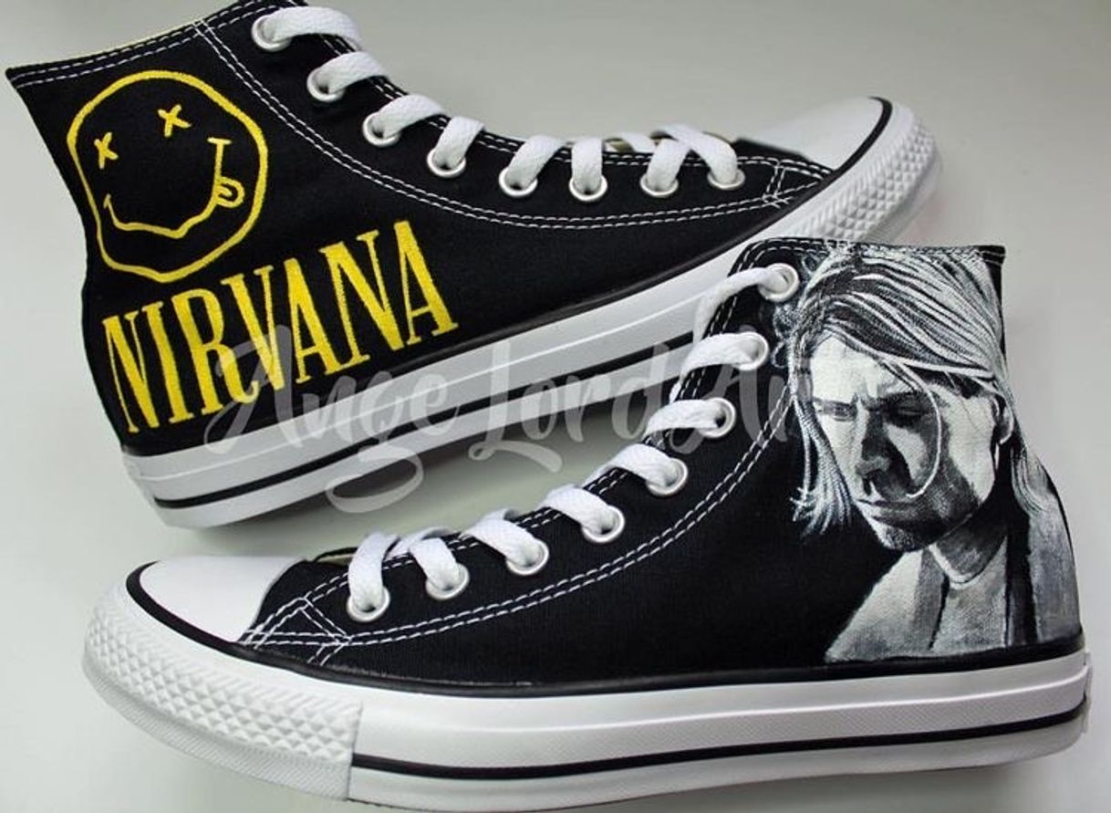 Moda All star personalizado nirvana