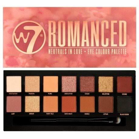 Social Paleta de colores W7 Romanced Neutrals In Love.Eye