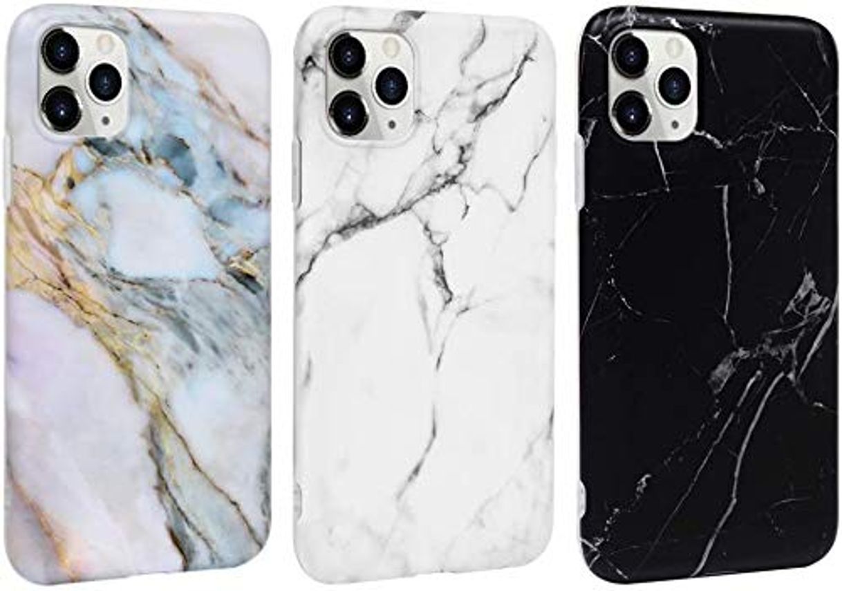 Electronic MUSESHOP Carcasa para iPhone 11 Funda Mármol