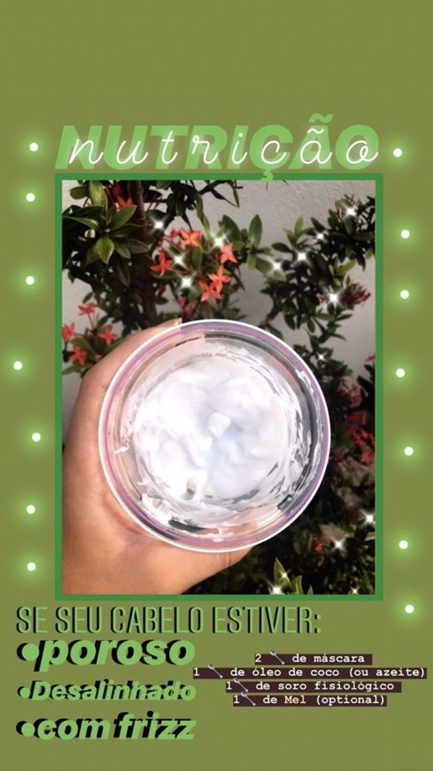 máscara facial caseira 