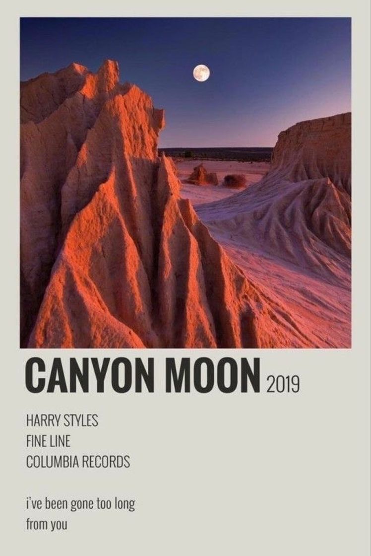 Music Canyon Moon