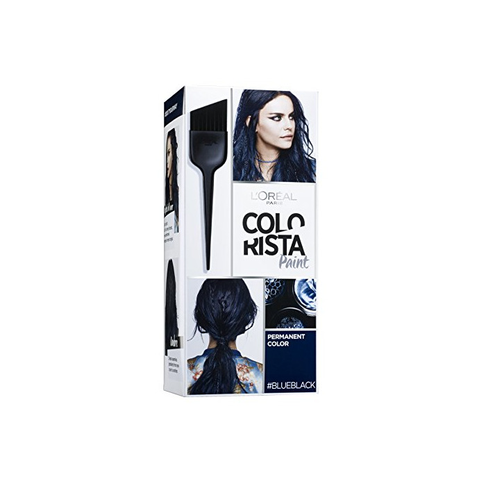 Product L’Oréal Paris Colorista Blueblack Paint Permanente Haarkleuring coloración del cabello Negro -