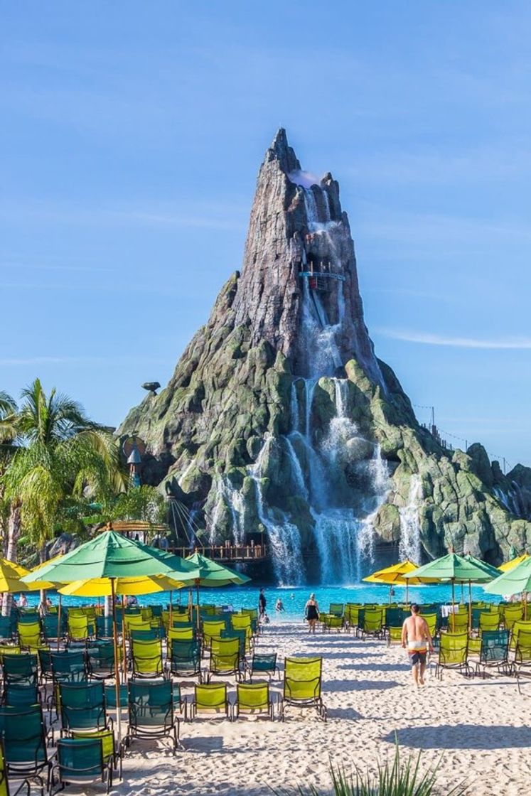 Place volcano bay