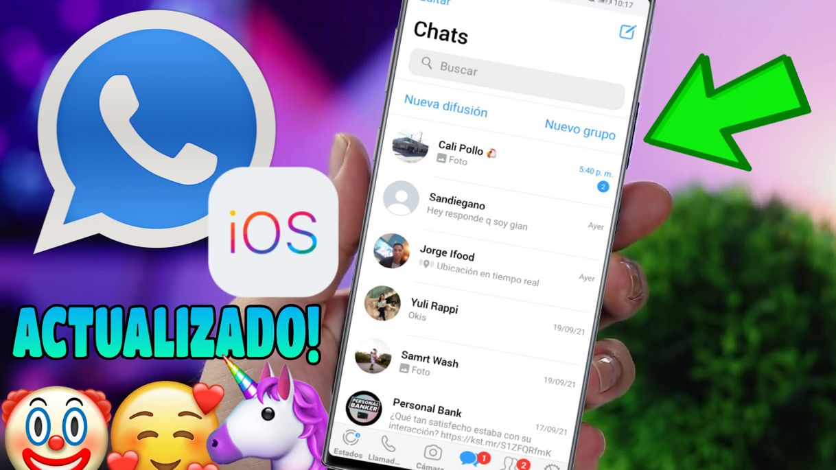 Social NUEVO WHATSAPP ESTILO IPHONE EN ANDROID 2021 