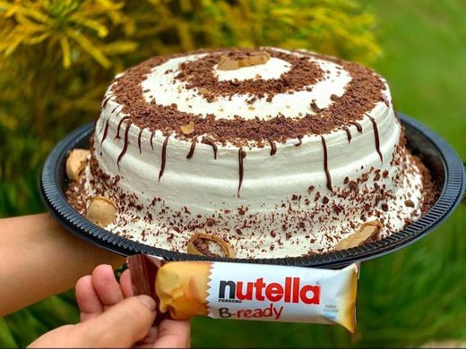 Bolo de brigadeiro de Nutella