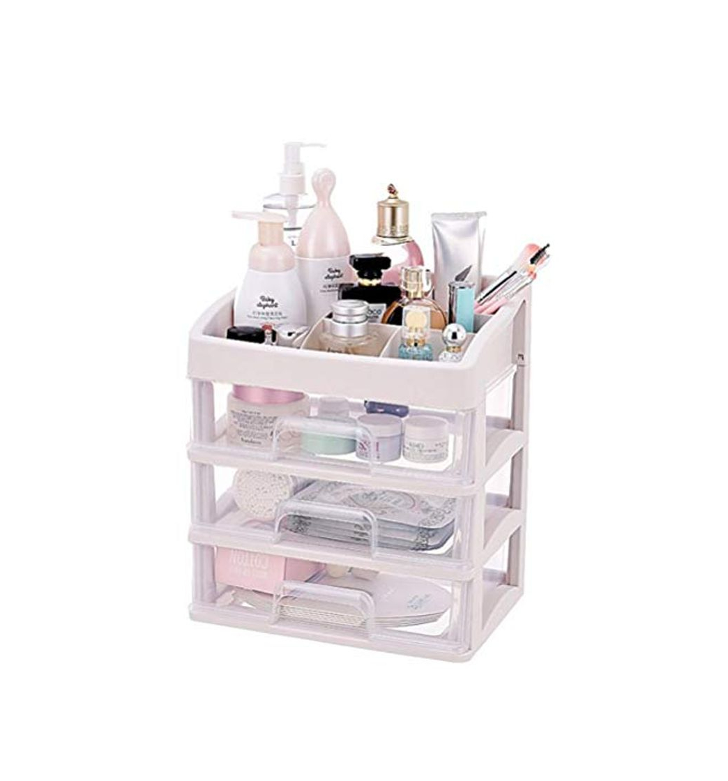 Fashion Beeria Transparent Cosmetic Storage Box Dustproof Cosmetic Storage Case Makeup Organizer Multi