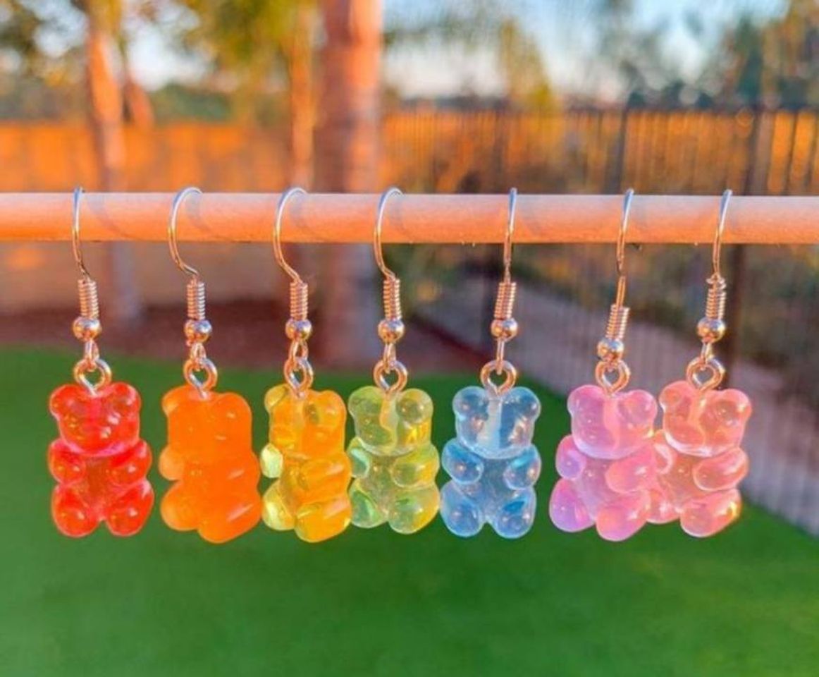 Moda Brinco gummy bear 🐻✨