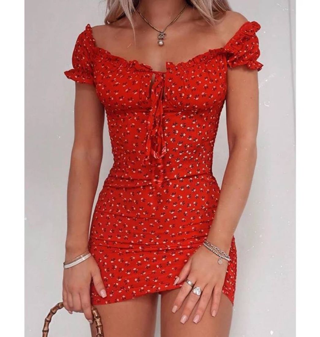 Fashion Vestido red✨