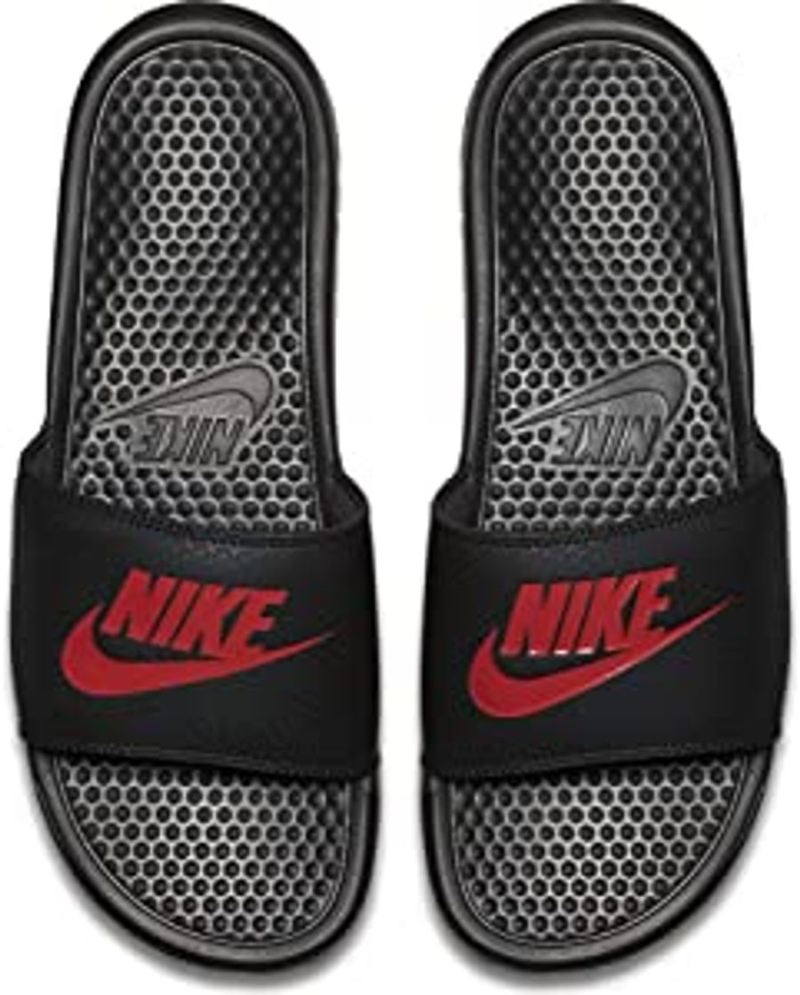 Product Nike Benassi JDI Print, Zapatos de Playa y Piscina para Hombre, Negro