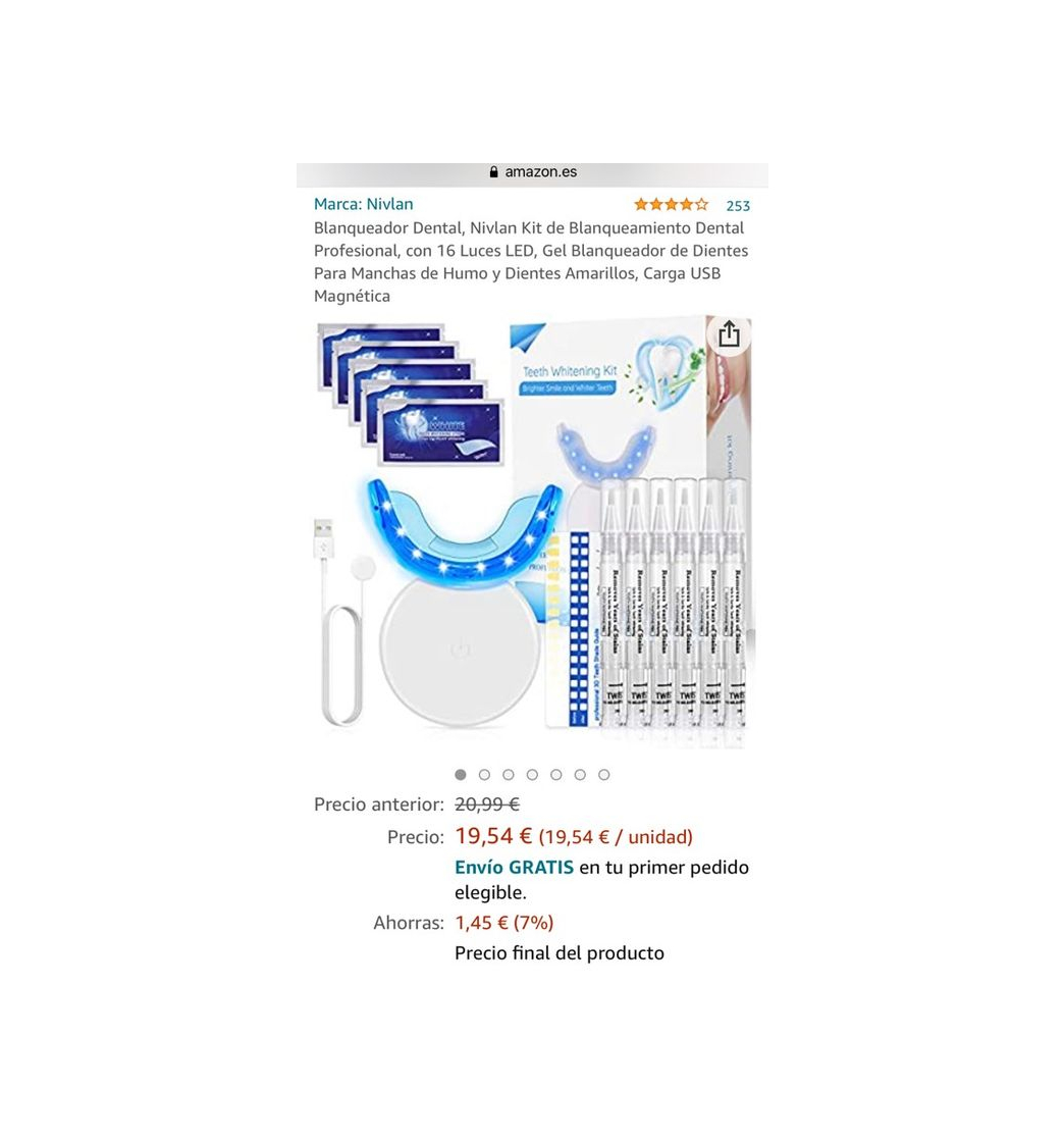 Kit Blanqueador Dental