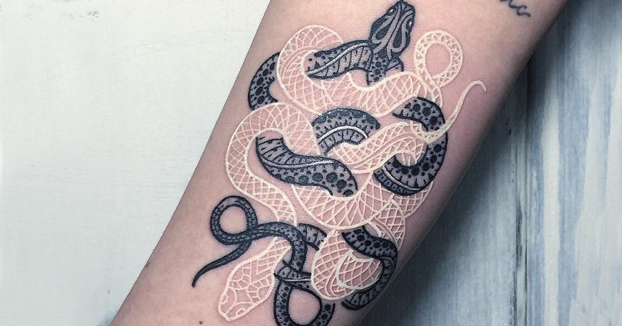 Social Tattoo Snake 🐍