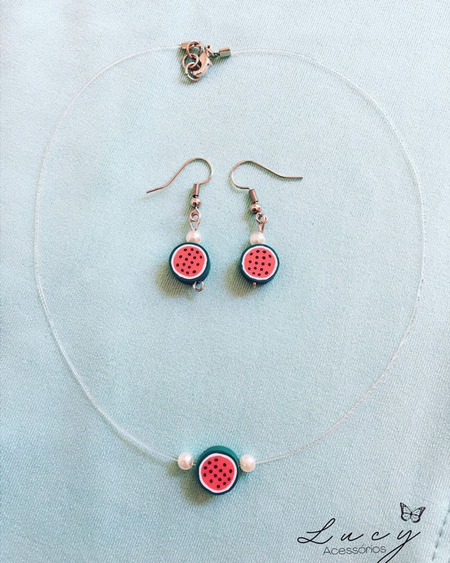 Social Colar de Melancia