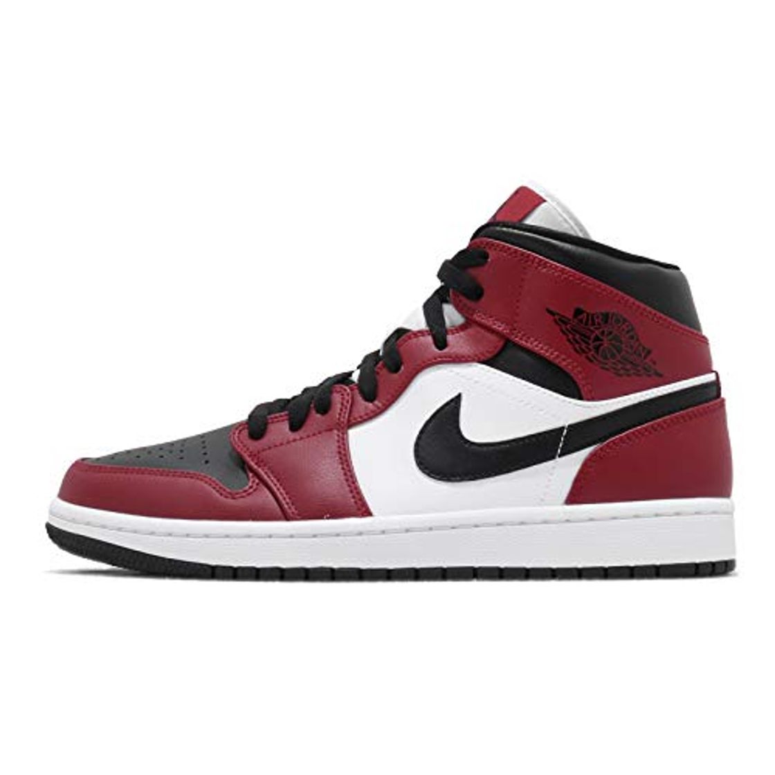 Moda Air Jordan 1 Mid Chicago Toe 554724-069 - Talla 45