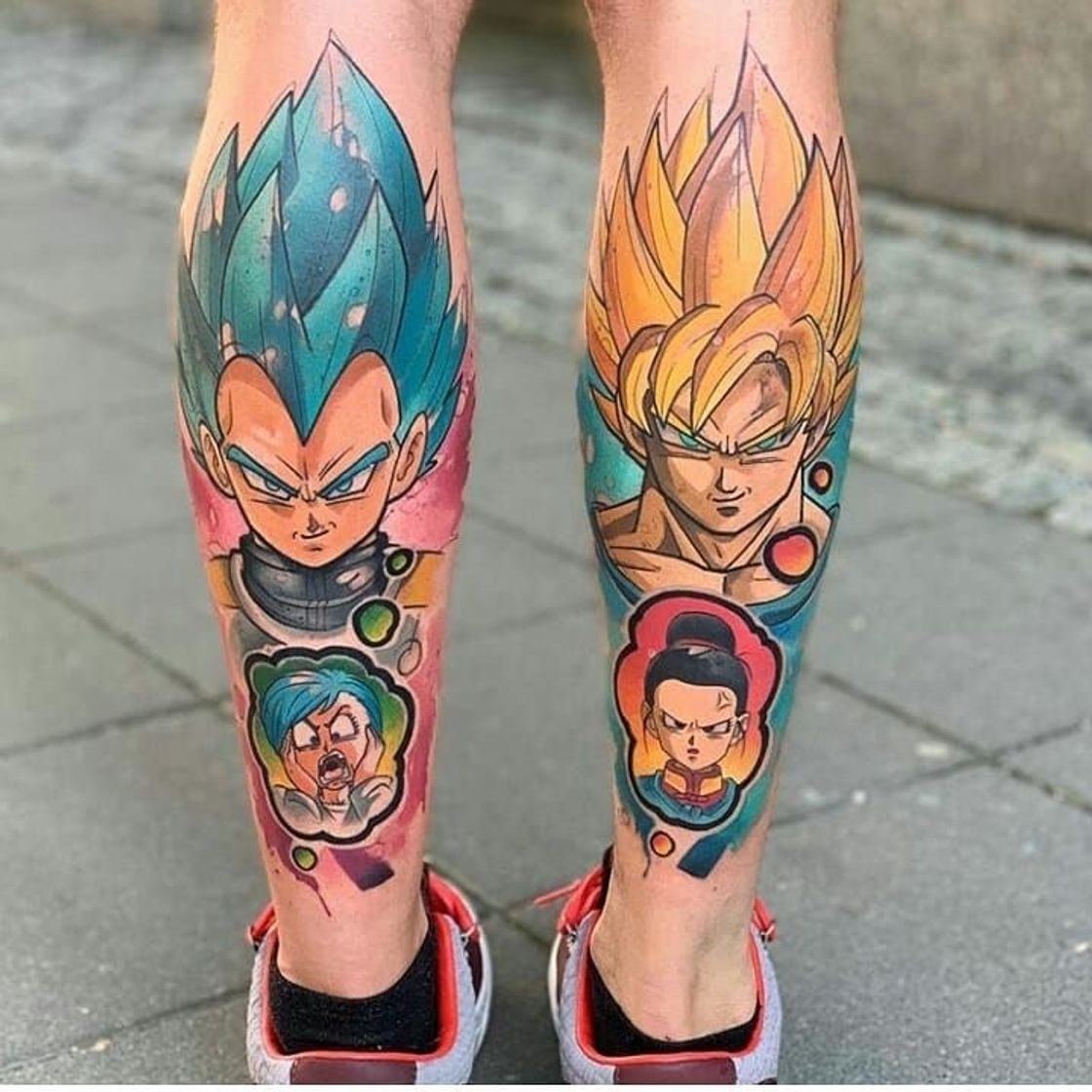 Moda Tattoo Dragon Ball 