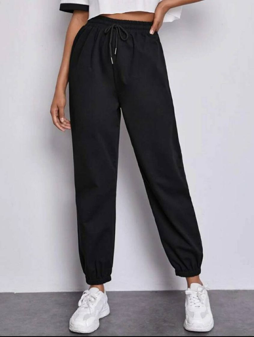 Moda Pantalones jogger negros