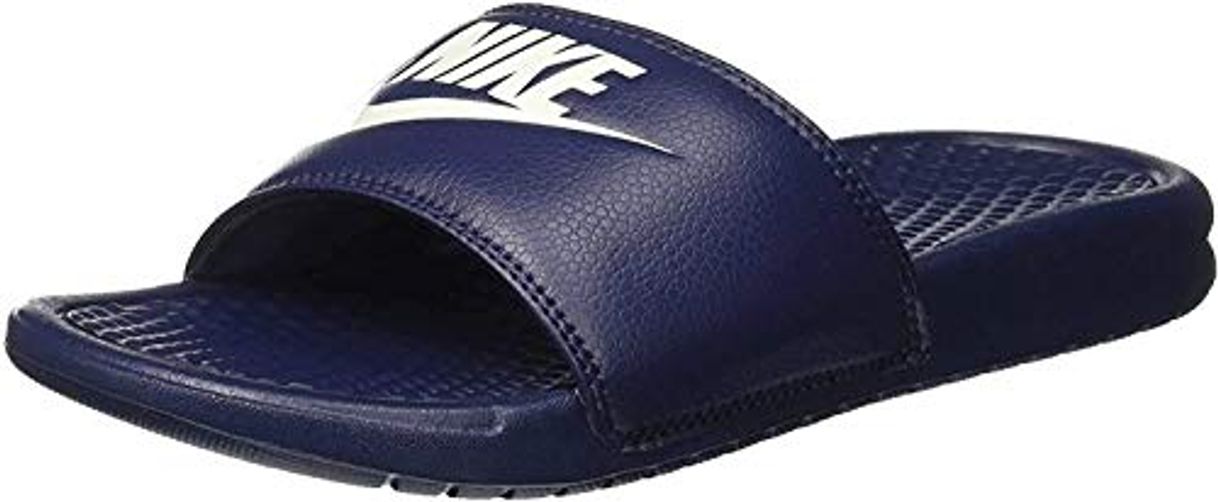 Moda NIKE Benassi JDI, Chanclas para Hombre, Azul