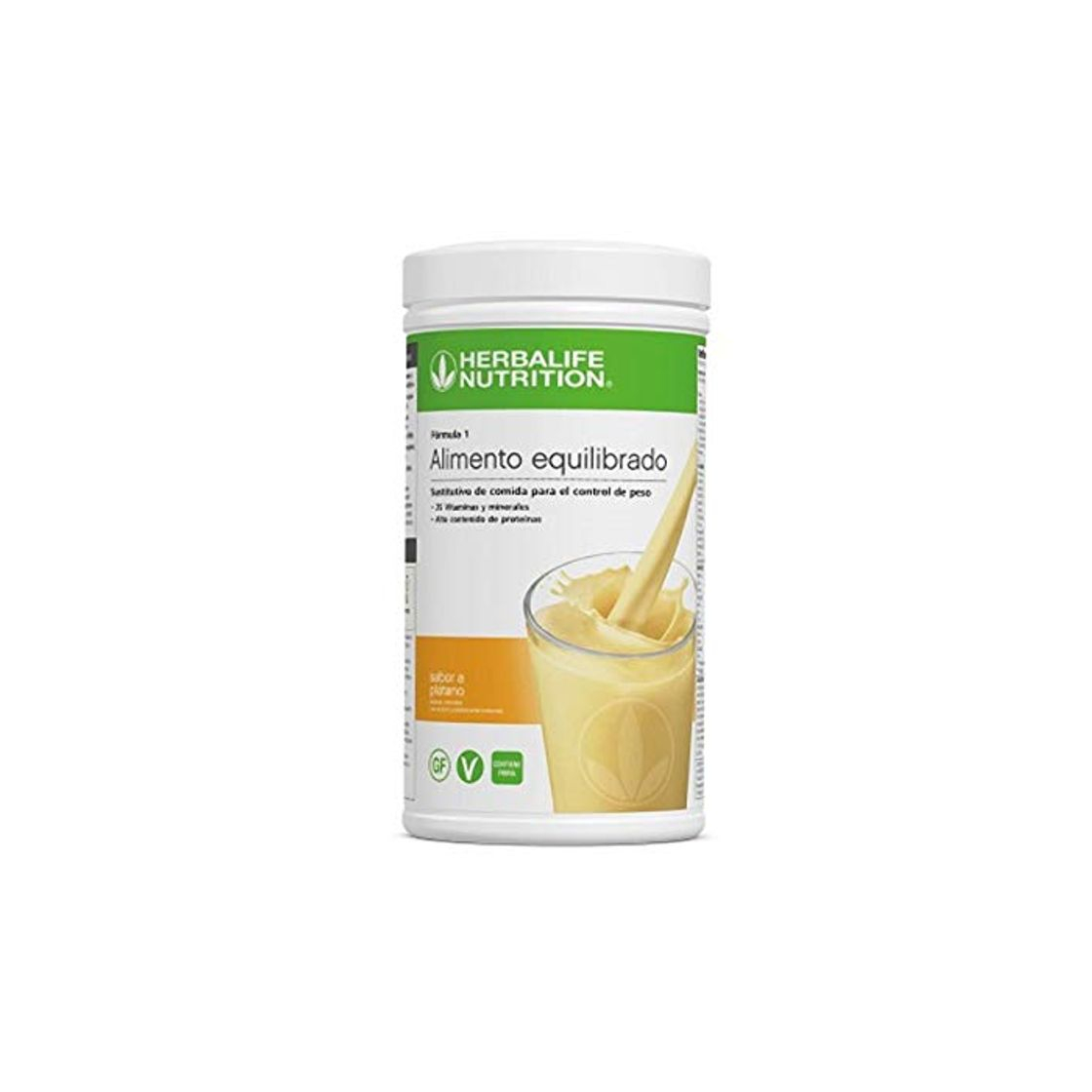 Social Batido Fórmula 1 550g - (Plátano)