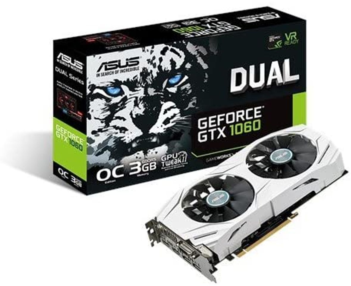 Products Asus Geforce GTX 1060 3GB Dual Video Graphics Card DUAL