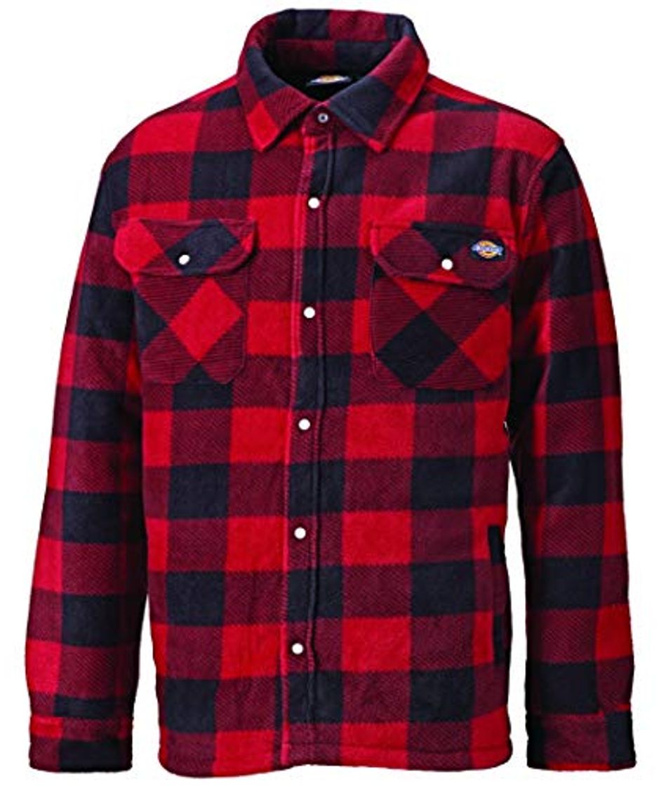 Fashion Dickies Shirt Portland Hemd Red-M