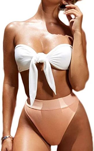 Meizas Conjuntos de Bikinis para Mujer Push Up Bikini Traje de baño