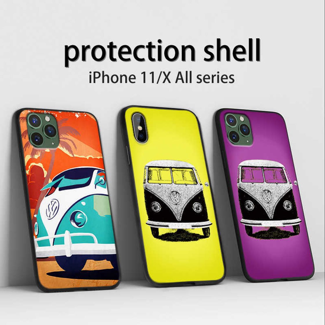 Products FightLY Funda para iPhone Xs Max XR X 8 7 de silicona