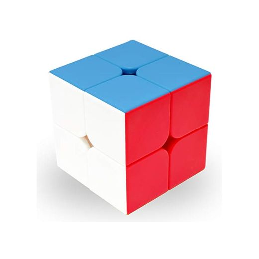 Maomaoyu Cubo Magico 2x2 2x2x2 Original Puzzle Cubo de la Velocidad Niños
