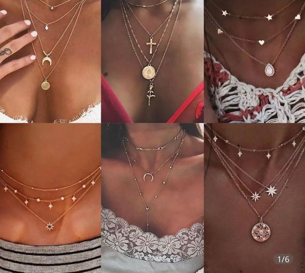 Moda PicZhiwenture Colgante suéter Cadena Ropa Accesorios Collares Crystal Sweater Chain Colar Collier