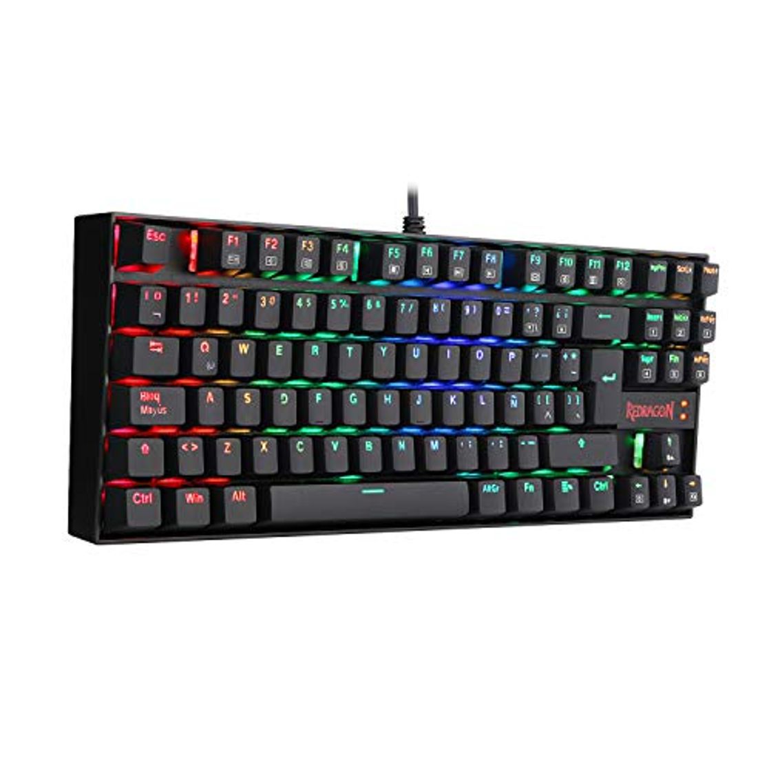 Social Redragon K552RGB KUMARA Teclado Mecánico Tenkeyless para Windows PC