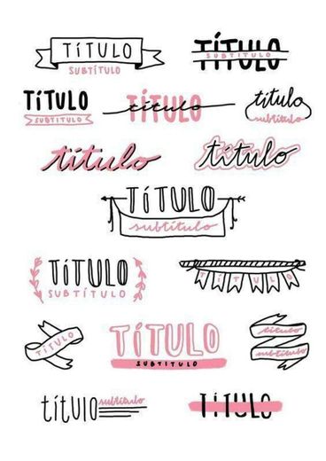 Títulos 