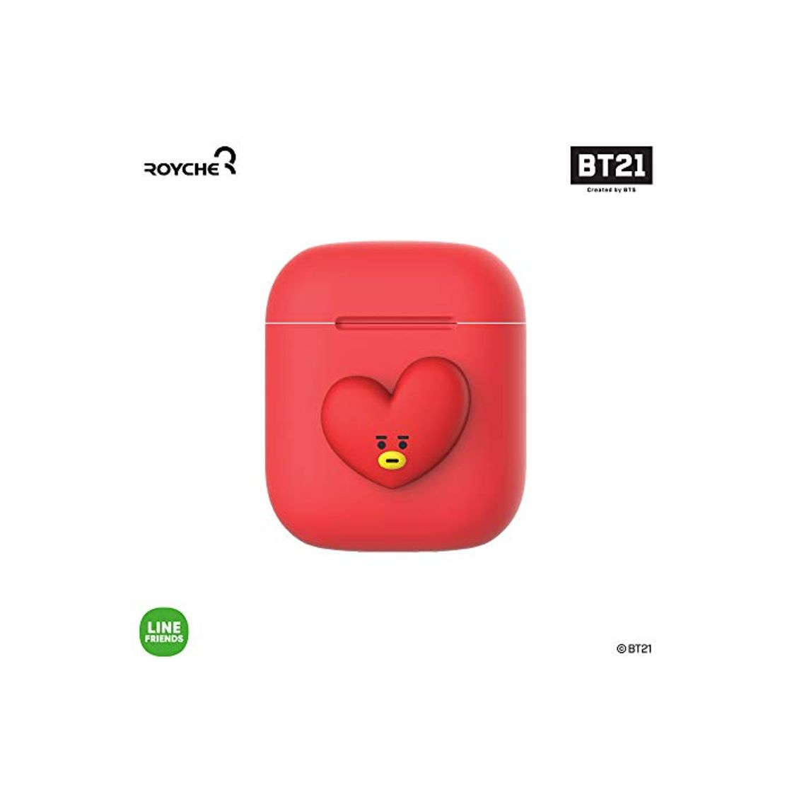 Social BT21 Tata Airpod Case - Concepto diseñado por V,