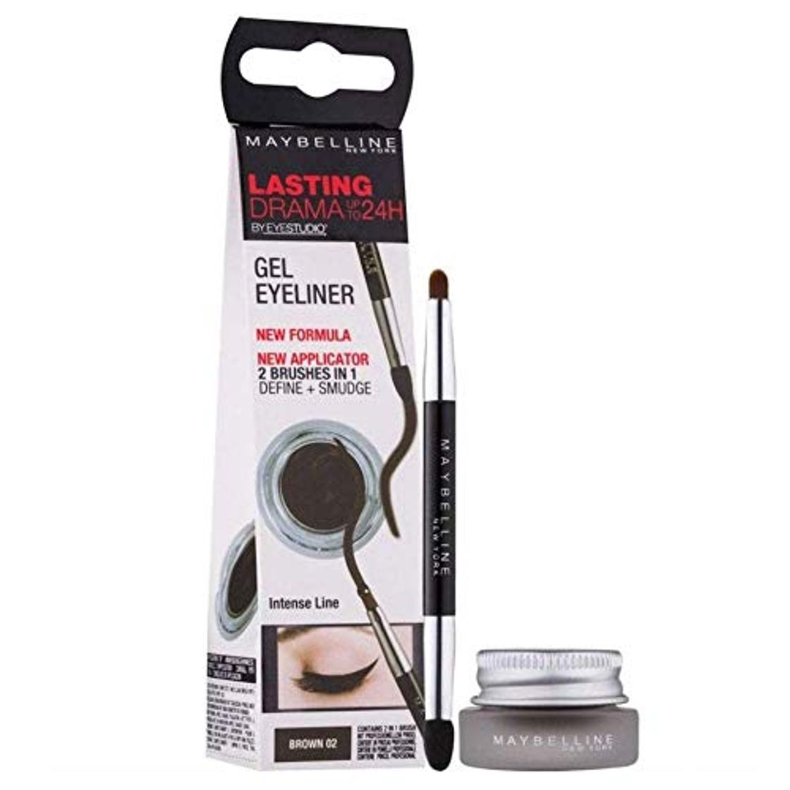 Belleza Maybelline New York Eyestudio Lasting drama Gel Eyeliner 24