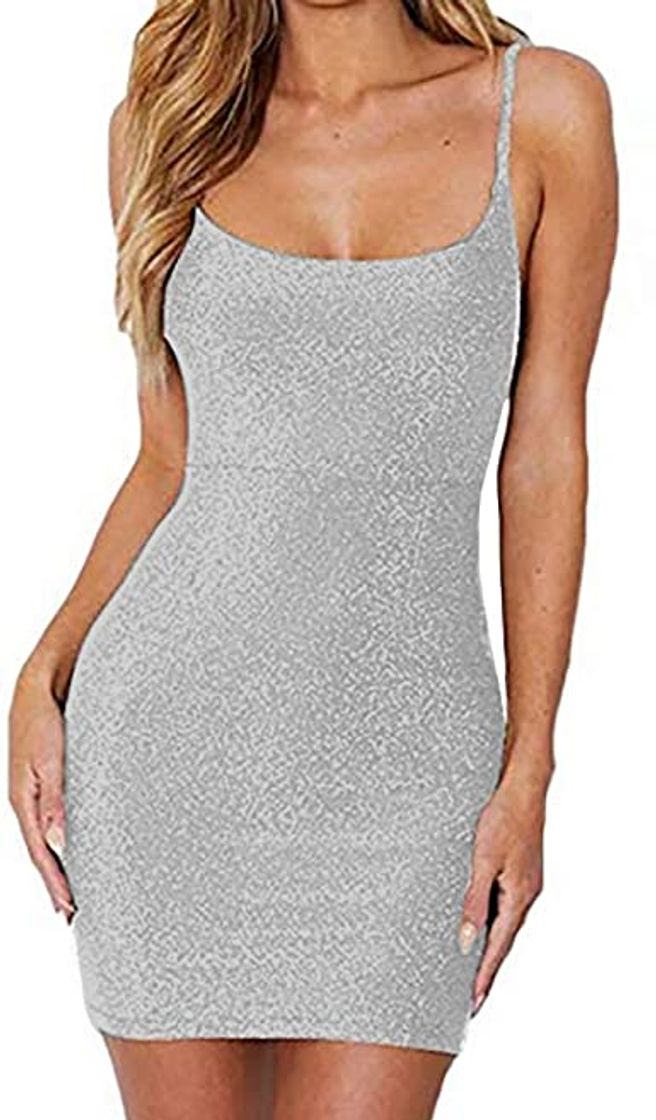 Fashion riou Mujer Vestido Cuello Redondo Manga Larga Vestido de Trabajo Informal Ajustado con Rayas Transparentes de Malla Bodycon Sexy Mini Vestido para Fiesta