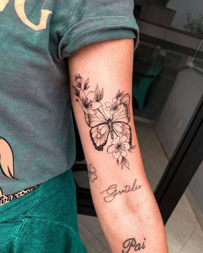 Tatuagem de borboleta 