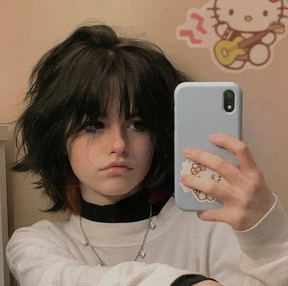 Social emo hair