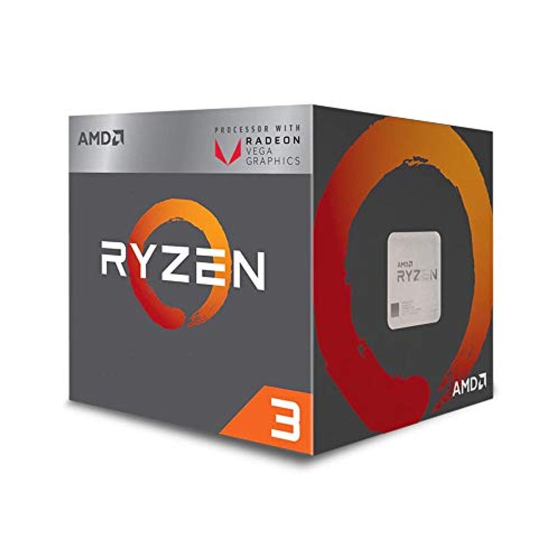 Electronics AMD Ryzen 3 2200G, Procesador con Cooler Wraith Stealth (3.5 hasta 3.7