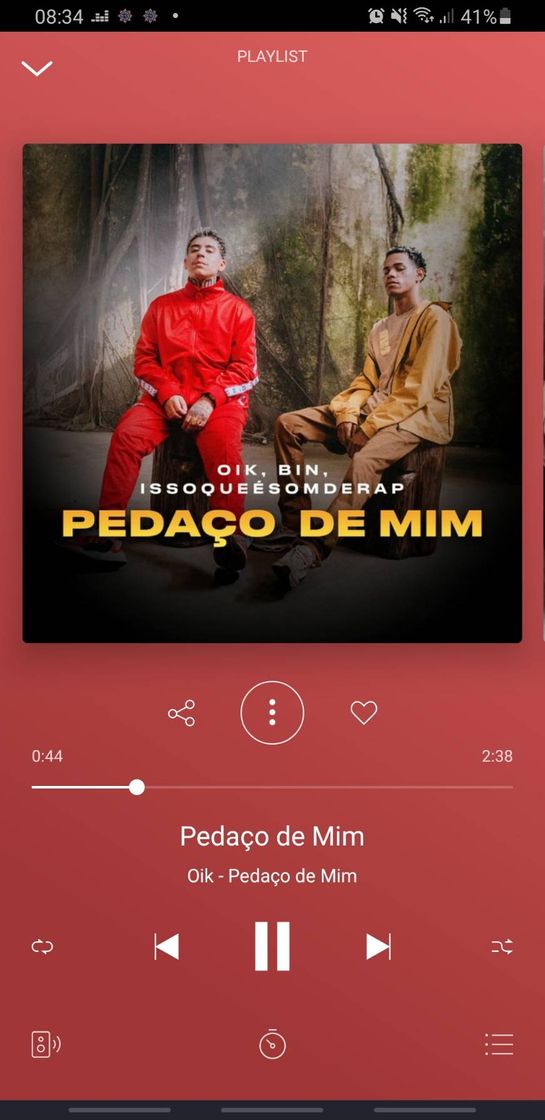 Moda Música: pedaço de mim, estou viciada 🥺😬