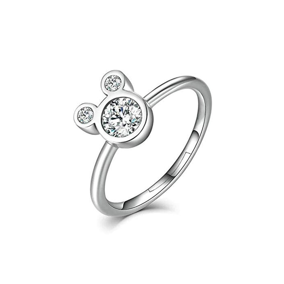 Producto 24 JOYAS Anillo Mickey Mouse Ajustable de Plata de Ley 925 y