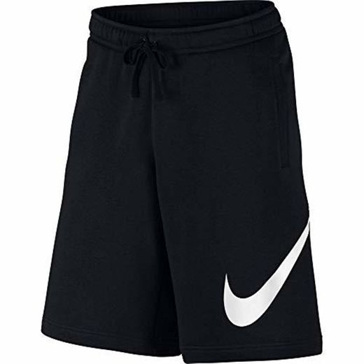 Nike Men's Sportswear Short Pantalón Corto, Negro