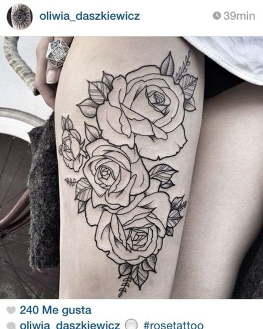 Fashion Tatto Flores