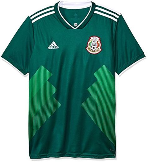 adidas México Camiseta de Equipación, Hombre, Verde