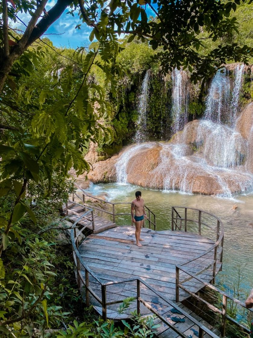 Lugar Parque das Cachoeiras