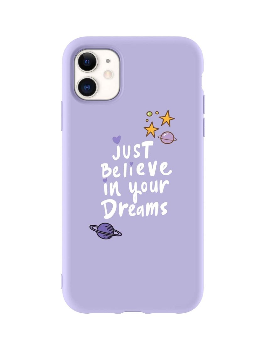 Social Funda lila frase