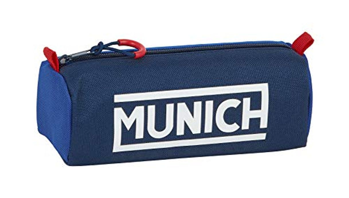 Portatodo con Cremallera y Compartimiento de Munich Retro