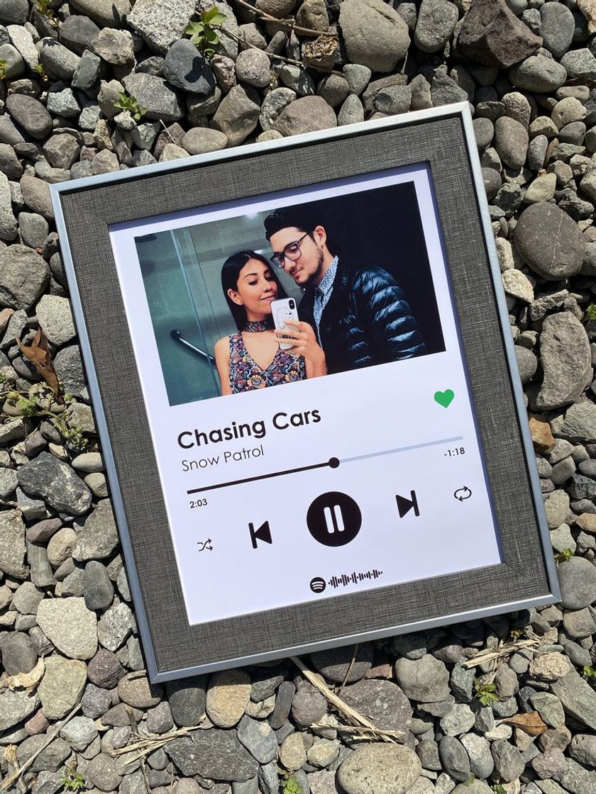 Social Cuadro de Spotify con código QR personalizado