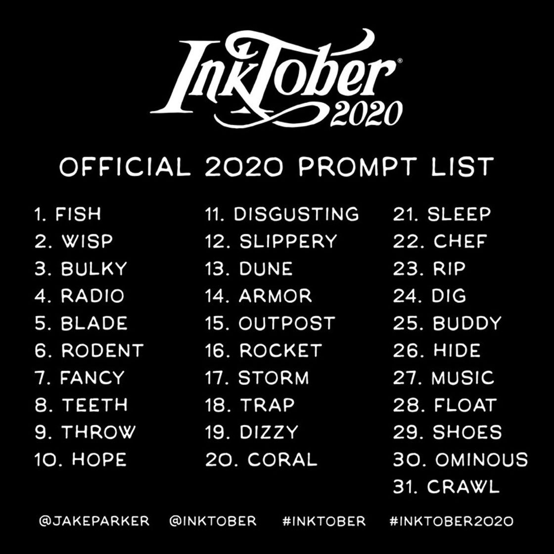 Moda Inktober 2020