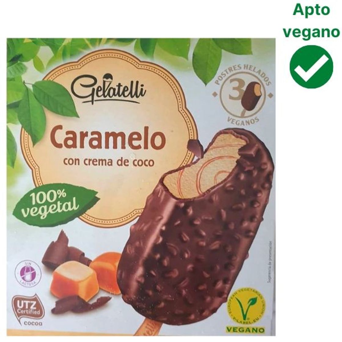 Fashion Helado de caramelo vegano Lidl (Gelatelli) 