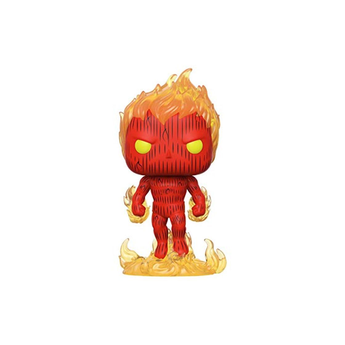 Juegos Funko- Pop Marvel: Fantastic Four-Human Torch Collectible Toy, Multicolor