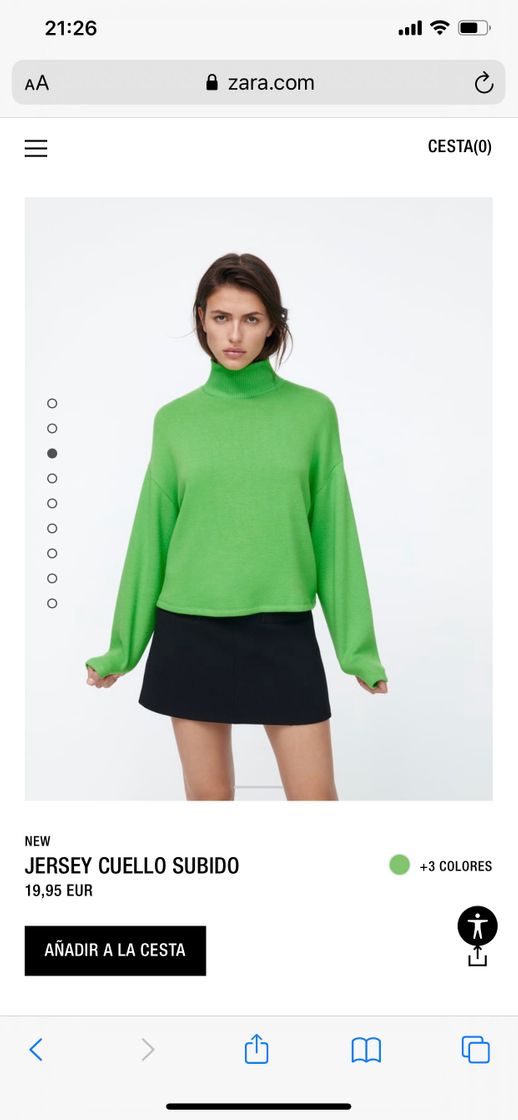 Social JERSEY CUELLO SUBIDO - Crudo
